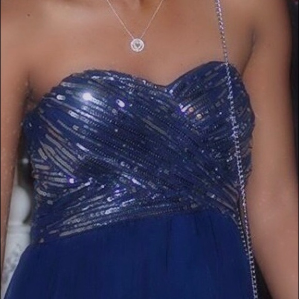My Michelle Navy Blue Dress